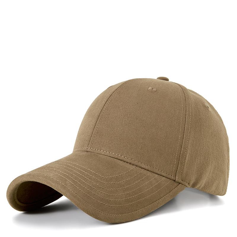 Весенне-осенняя большая ветрозащитная бейсболка, женская, большой окружности головы, большого размера, выстиранная шляпа, средняя, мужская кепка с широкими полями