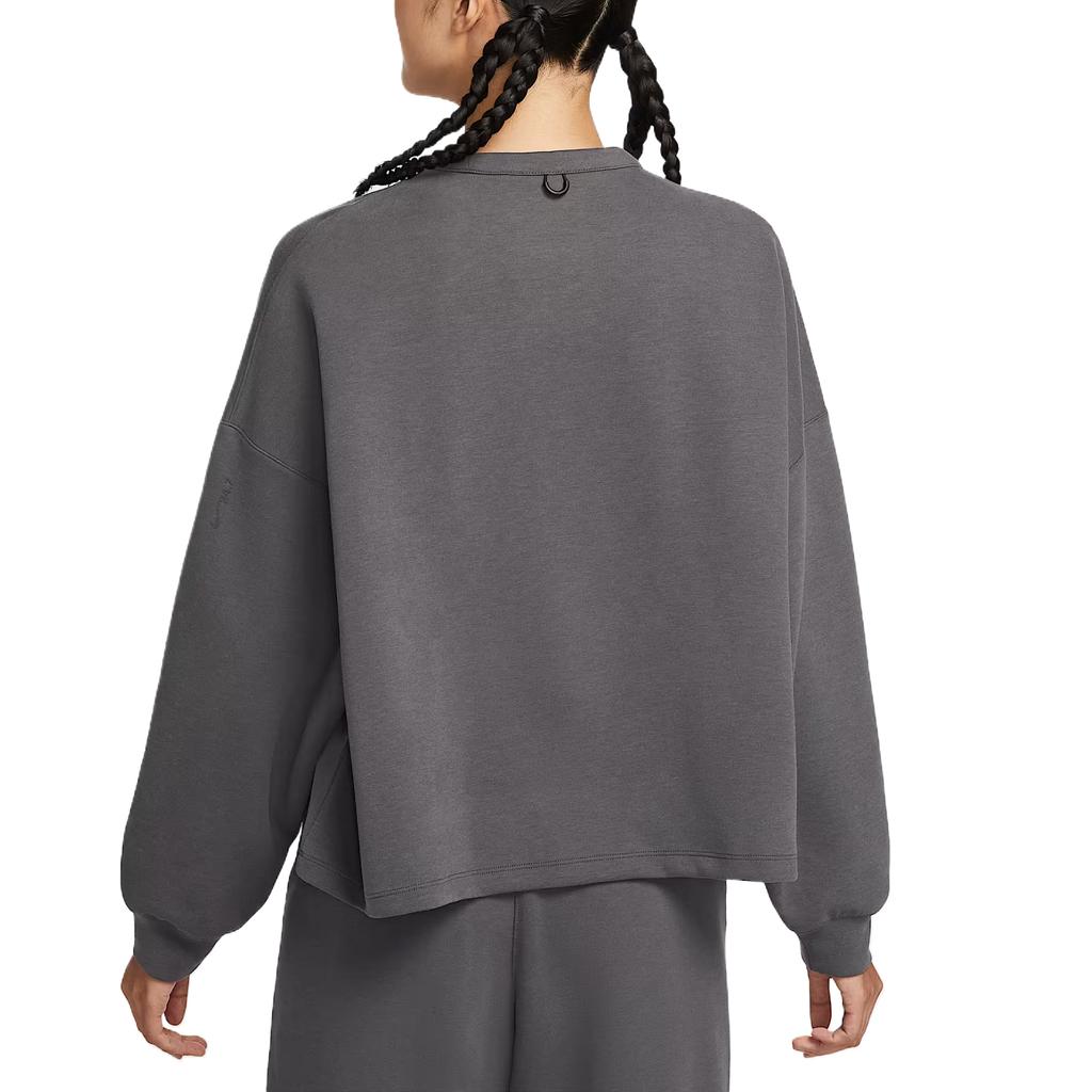 Nike 24.7 Невероятно мягкий женский топ оверсайз с круглым вырезом Dri-FIT HQ8194-036