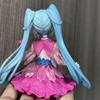 Оригинальный Furyu Подставка для лапши Vocaloid Hatsune Miku Фея цветов Космос Сидящая фигурка Модели Коллекционные компьютерные украшения Игрушка