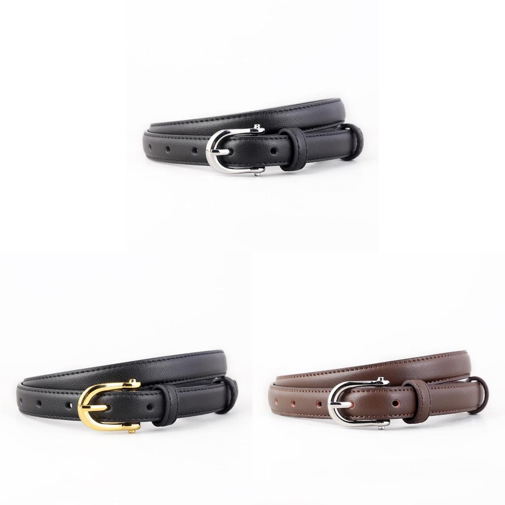Elegant Genuine Leather Waist Belt With Pin Closure Designed For Daily Wear And Fashion