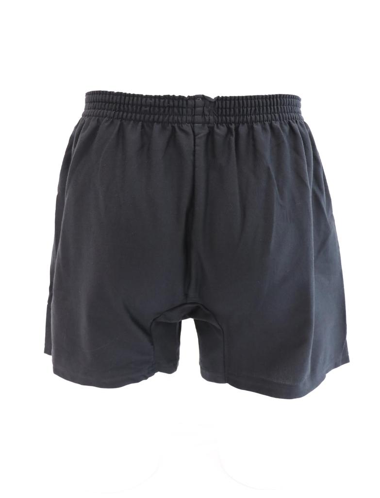 Kaituck Family Humans Men's Hammock Trunks with Support, Made In Japan, 100% Cotton, Sizes M, L, LL, 3L (3L, Black)