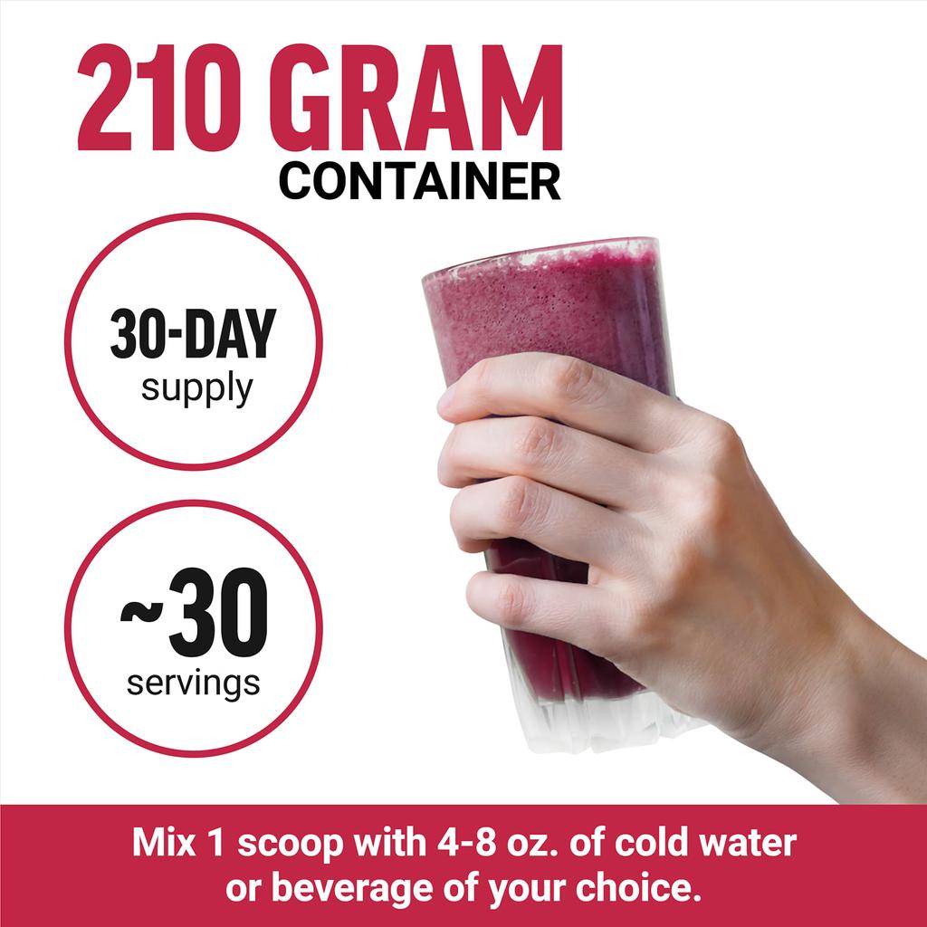 Force Factor Total Beets, Оригинальный напиток в порошке, Гранатово-ягодный, 7,4 унции (210 г)