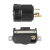 Комплект разъемов NEMA L6-30P и L6-30R Twist Lock - 30A 250V Male & Female 3 Pin Electrical Plug