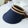Outdoor Portable Wide Brim Anti-UV Sun Hat Visors Beach Hat Straw Cap