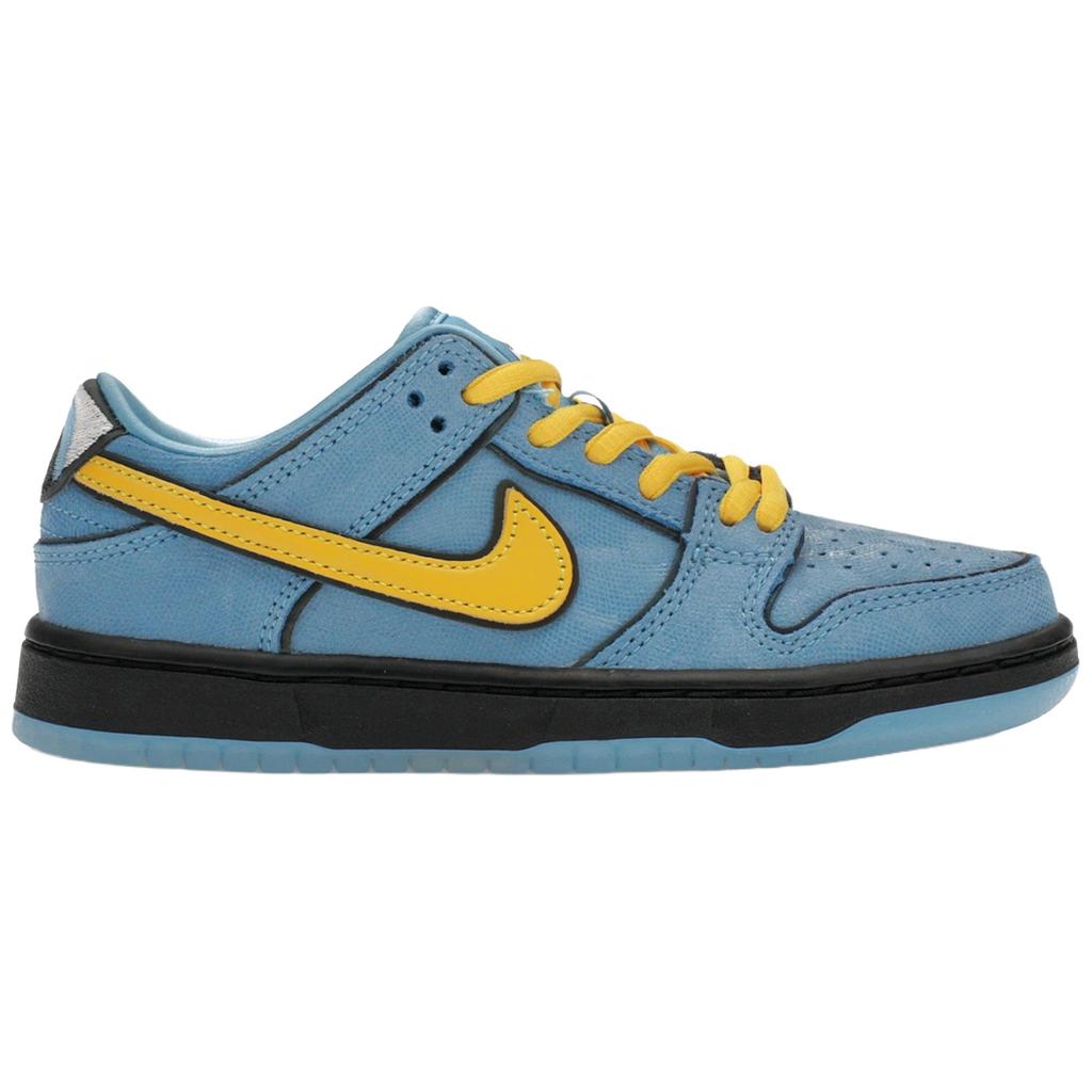 The Powerpuff Girls x Nike Dunk Low Pro SB QS PS Bubbles Детские Кроссовки Синий Синий-Chill Глубокий-Королевский-Синий FZ8833-400