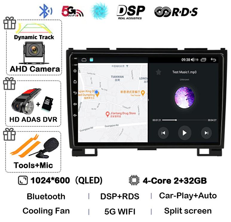 Android 14 Carplay Auto 360 Camera для Great Wall Haval Hover H5 H3 2011-2016 Автомобильный Радио Мультимедийный Плеер GPS Навигация Стерео