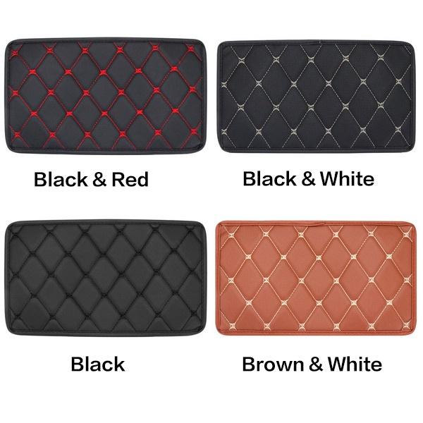 Новый автомобильный подлокотник, чехол для центральной консоли, кожаная подушка, подлокотники, аксессуар, 1 шт.