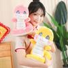 Stuffed Snake Plush Doll Toy Flower Lucky Snake Plushies Doll Company Annual Meeting