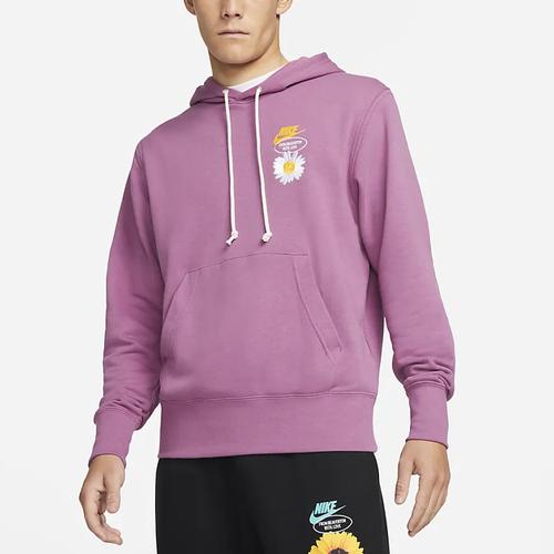 Nike Мужская толстовка в стиле американского ретро со спортивными элементами и вышивкой маленькой ромашки