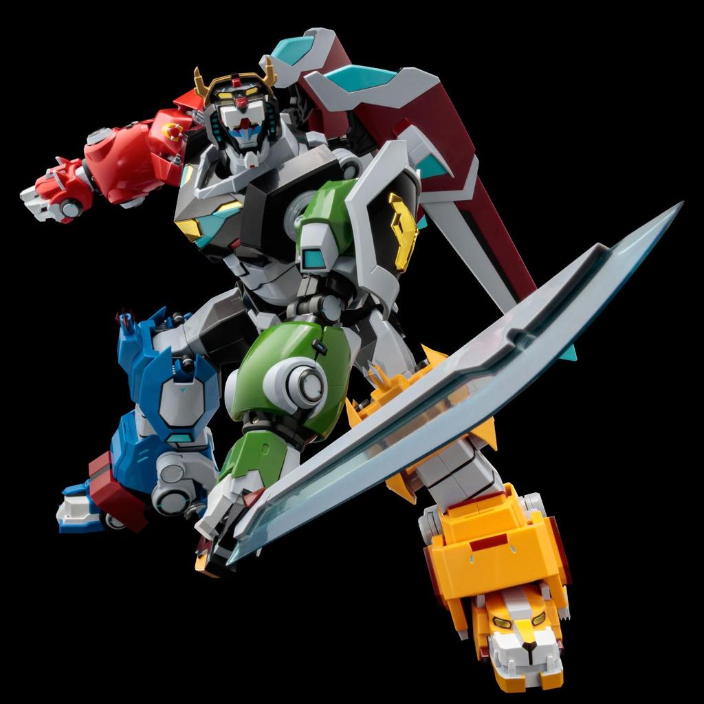 RIOBOT Voltron Legendary Defender Voltron Diecast ABS Painted Complete Action Figure Non-Scale &