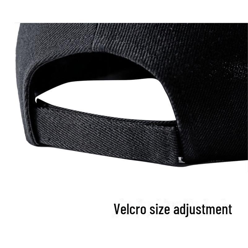 Men's Custom Logo Baseball Cap - Solid Color, Sun Protection, All-Match Design