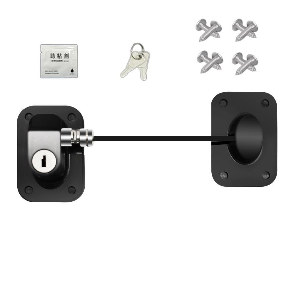 Self-adhesive Drawer Cabinet Lock Creative Refrigerator Lock Password Baby Safety Lock Office
