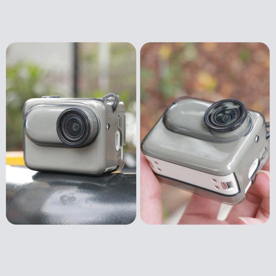 Защитный чехол для экшн-камеры для Insta360 GO 3S Водонепроницаемый Ударопрочный Защитник спортивной камеры Прозрачный