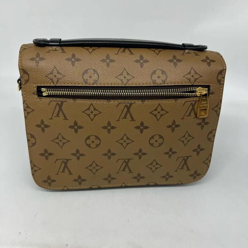 [Б/У] Louis Vuitton Pochette Metis 'Коричневый холст Monogram Reverse' - Очень хорошее состояние #1YL5ZA7