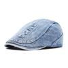 Весна Осень Письмо Джинсовый Берет Мужская Кепка Женская Кепка Солнцезащитная Шляпа От Солнца
