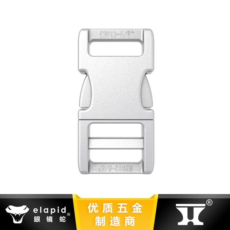 High Quality Durable Inner Dia 16mm Light Metal Quick Release Buckle Side Fashion Buckle Foe Bag