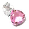 Pink Kunzite Gemstone Handmade 925 Sterling Silver Jewelry Pendant 1.73" J4D91