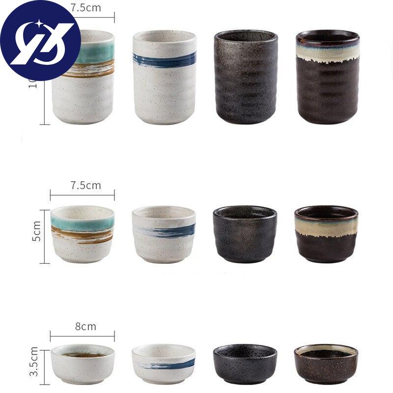 Ceramic Teacup Porcelain Coffee Water Drinking Cup Afternoon Tea Cup Small Wine Cup Office Drinkware