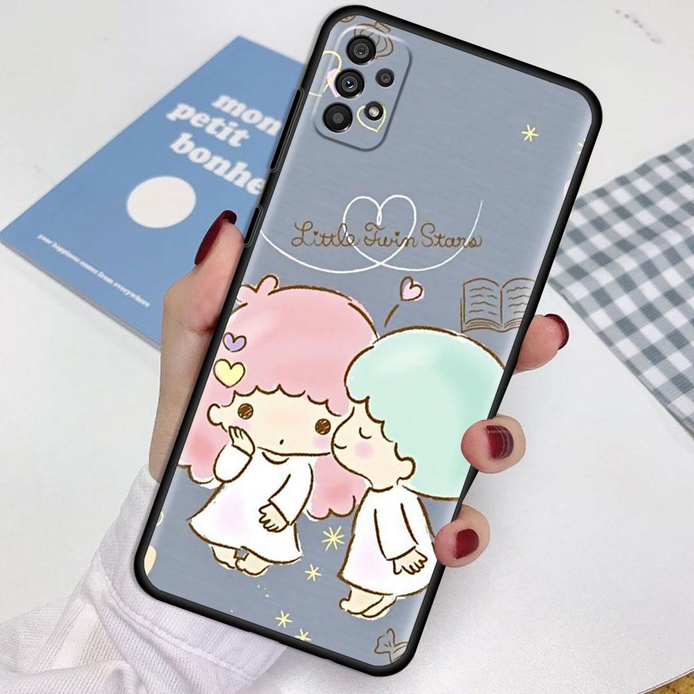 Чехол LittleTwinStars для Samsung Galaxy A52 A12 A51 A32 A21s A71 A32 5G A12 A22 A53 A31 A13 A72 A02s A41 A03 A04 Чехол для телефона