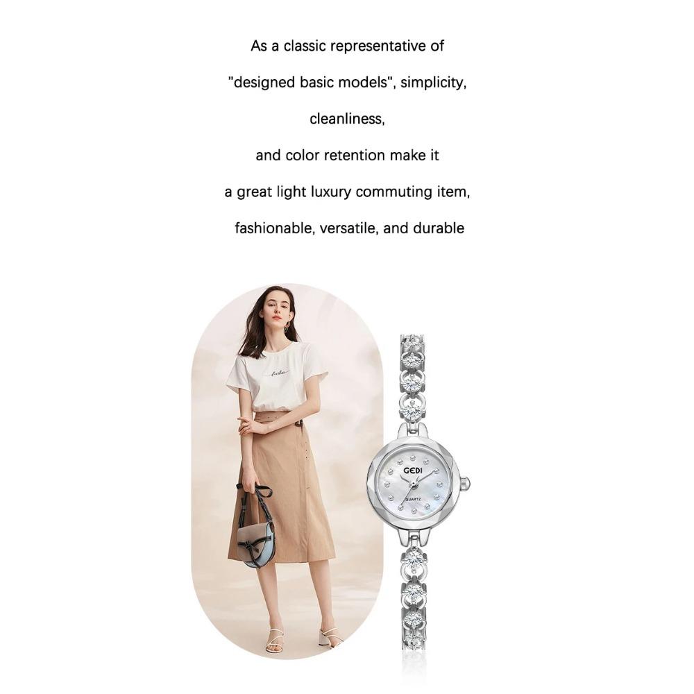 UTHAI CQ467 Light Luxury Bracelet Style Women watchBeimu Fashion Trend Temperamentquartz Watchwatches for Woman