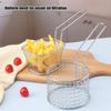 Мини-корзина для жарки чипсов, сито-сетка из нержавеющей стали, фильтр для картофеля фри, сервировочная корзина для фритюрницы, для пельменей, картофеля фри