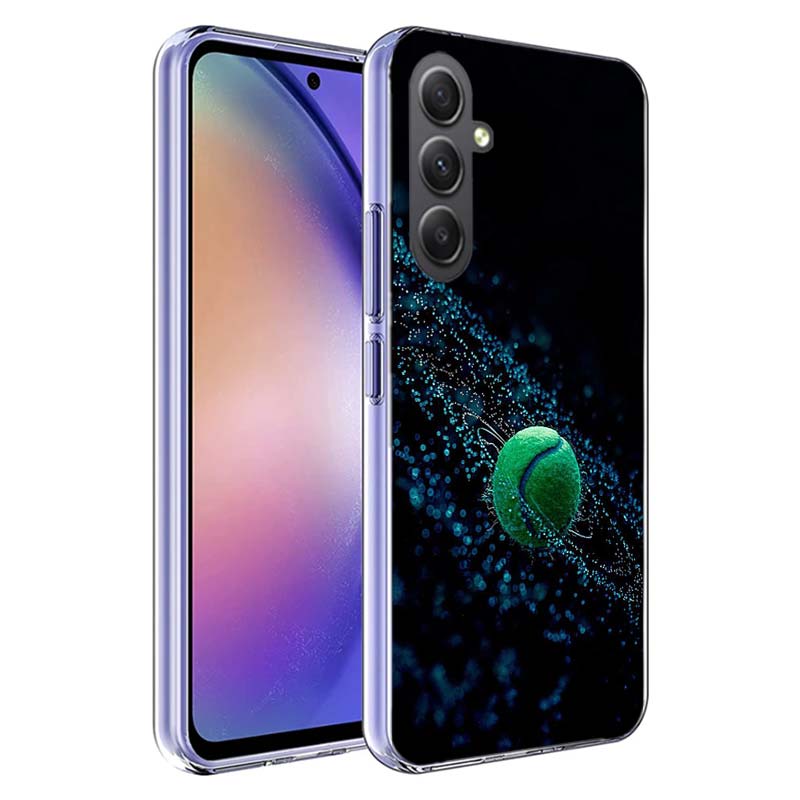 Tennis sport Cover For Samsung A54 A34 A24 A14 A53 A33 A23 A13 A52S A32 A22 A12 Phone Galaxy A03 A04 A02S A42 A73 TPU Case
