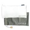 LUCAS Sukha Eye Pillow with Natural Stones and Herbal Perfect for Yoga and Relieves Eye and Includes Crystal Chips and Rose (ROSE QUARTZ Rosemary)