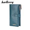 Baellerry Artificial Leather Long Wallets for Women Fashion Card Holder Ladies Zipper Coin Purse GZW