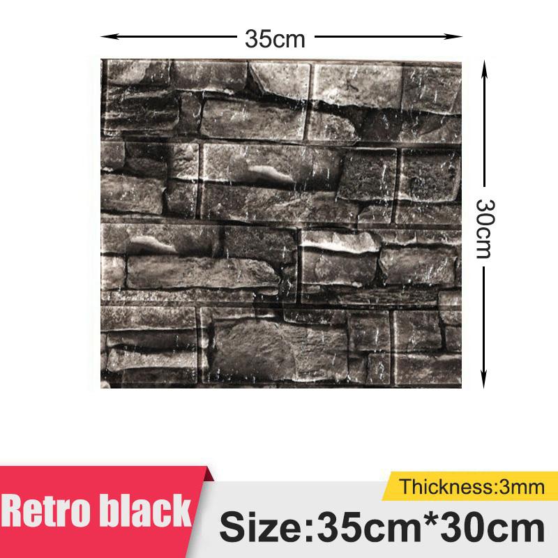 5/10 шт. 30x35 см/70x15 см обои самоклеящиеся спальни теплые 3d трехмерные фоновые стены детская комната водонепроницаемые наклейки с героями мультфильмов