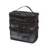 Mesh Cosmetic Bag Multi Layers Large Capacity Visible Zipper Closure with Handle Portable Classified Organization Travel Trip Makeup Storage Bag