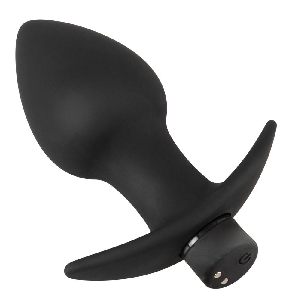 Black Velvets - Set of 3 Vibrating Anal Plugs Black