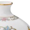Noritake Yoshino Flower Vase, Approximately 9cm Tall and 9cm Diameter, White Bone China, 1 Piece, T53844/9983
