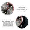Men's Fashion Sports Watches Men Luxury Business Quartz Wristwatch Calendar Male Casual Leather Bracelet Watch Luminous Clock