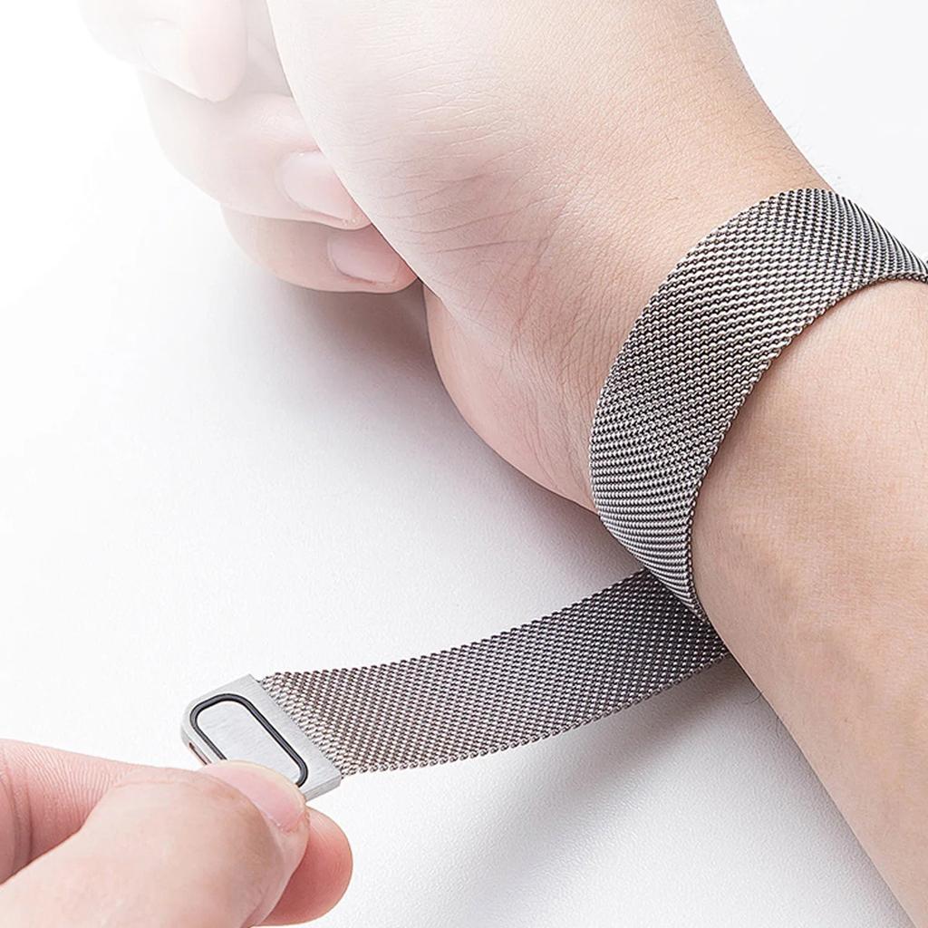 Milanese Loop Band For Redmi watch 5 4 Bracelet For Xiaomi Mi band 9pro/8pro Wristband Replacement Metal Strap Accessories