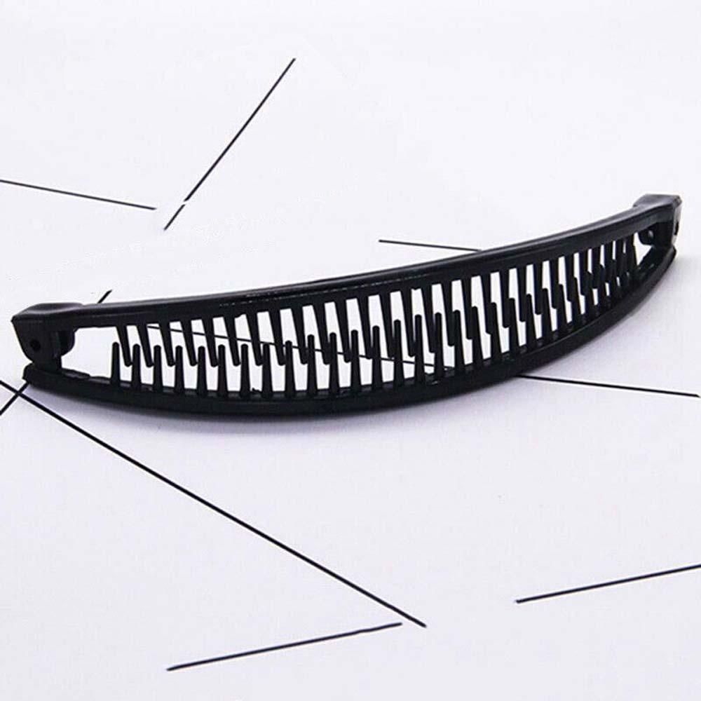 Long Elegant Girl Plastic Fashion Women Hairpins Hair Clip Comb Barrettes Banana Clip