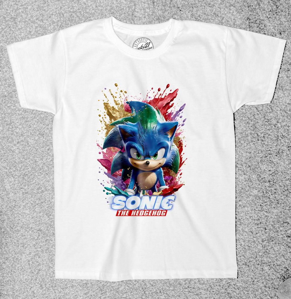 Sonic 003 Childrens/Kids Adult t shirts/t-shirts