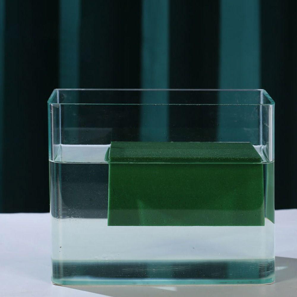 2/4/6pcs Rectangle Floral Foam Brick Green Artificial Flower Mud  DIY Crafts Supplies