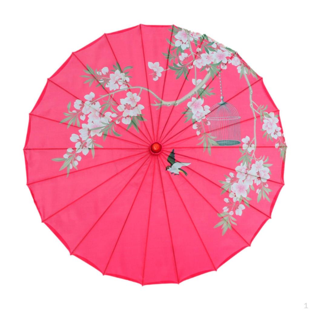 Antique Chinese Oiled Paper Umbrella for Girls' Dance Gifts
