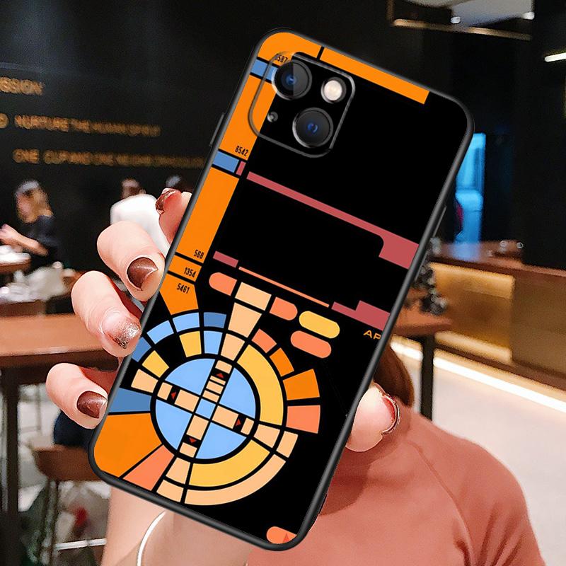 Stars And Treks Phone Case For iPhone 16 Pro Max 14 13 12 11 15 Pro Max Plus 12 13 Mini XR 16e Funda Cover