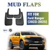 2024 2025 ДЛЯ Ford RANGER Брызговики Защита от брызг Грязезащитные щитки Крыло Брызговики Автоаксессуары Передние Задние 4 шт.