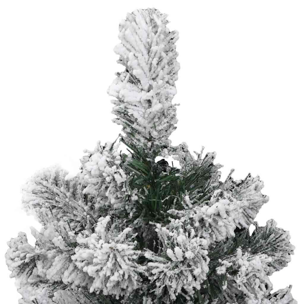 Artificial Christmas Tree Foldable Snow Flocked 150 cm