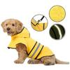 With Strip Reflective Dog Rain Jacket Hooded Dog Coats Pet Supplies Dog Raincoat Outdoors