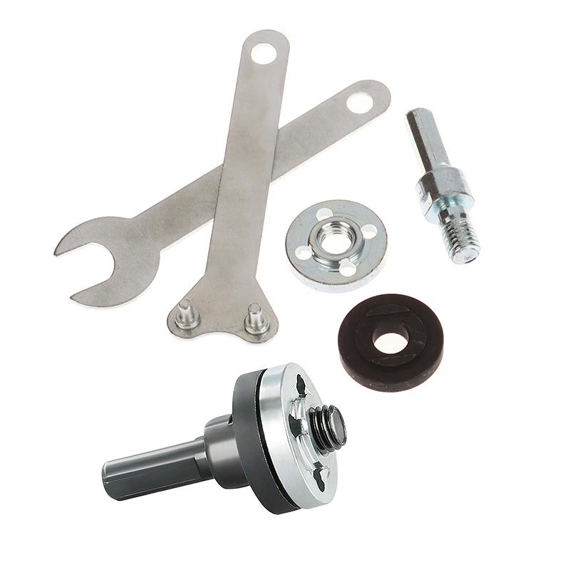 5 шт./набор 10 мм DIY электрическая дрель переменный угол шлифовальный станок адаптер конвертер комплект угловая шлифовальная машина электрическая дрель шатун инструмент