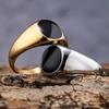 New Men's Glossy Oil-dripping Eco-friendly Alloy Ring