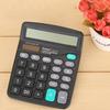 12-Digit Large Lcd Display Calculator Standard Function Calculator With Solar & Battery Dual Power For Home Basic Desktop Office