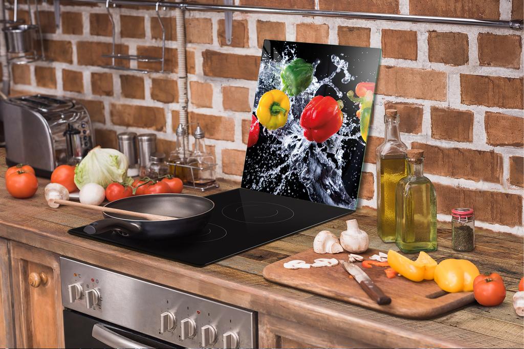 GLASS CUTTING BOARD 45x52 Vegetables