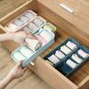 Dormitory Closet Organizer For Socks Home Separated Underwear Storage Box Multi Grids Socks Organizer Foldable Drawer Organizer