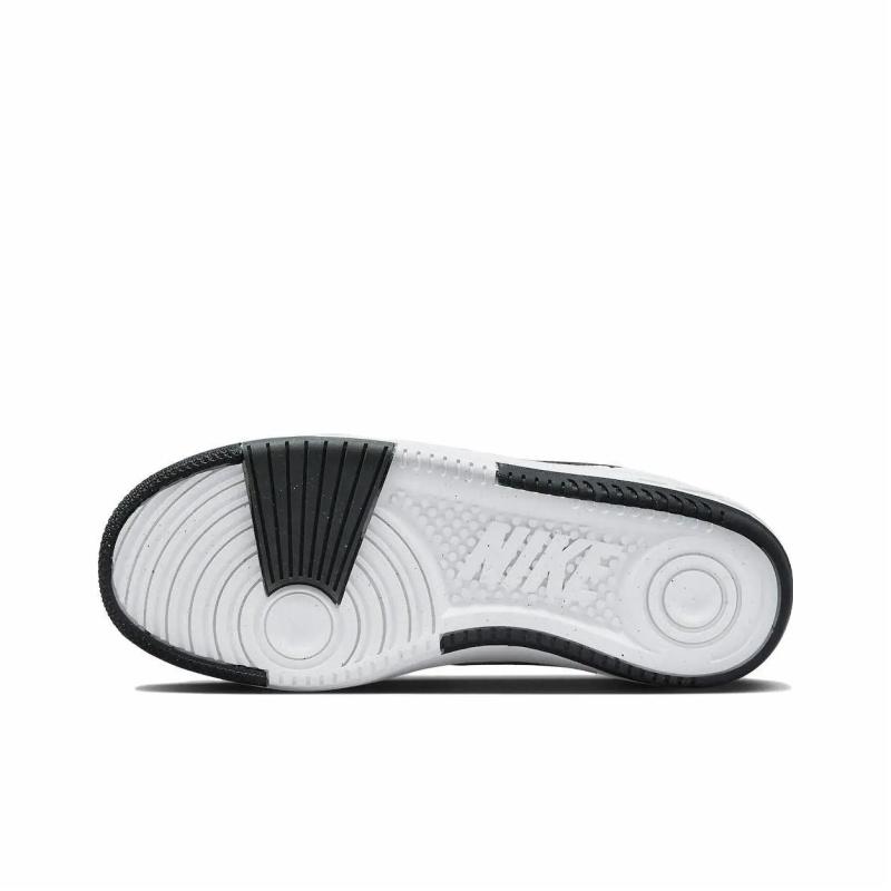 Nike Gamma Force Slip Resistant Low Top Kids Lifestyle Shoes Black White Unisex Sneakers DK9176-100