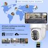 Graffiti Tuya Outdoor Waterproof Solar WiFi Camera
