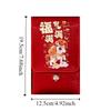 Chinese Style Cloth Horse Red Envelope Traditional 2026 Year of The Horse Good Lucky Money Bag Cartoon Pony Hanging Rope